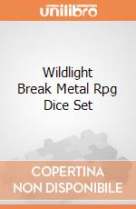 Wildlight Break Metal Rpg Dice Set giochi