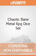 Chaotic Bane Metal Rpg Dice Set giochi