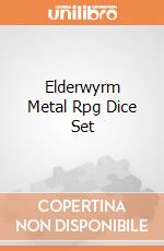 Elderwyrm Metal Rpg Dice Set giochi