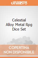 Celestial Alloy Metal Rpg Dice Set giochi