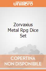Zorvaxius Metal Rpg Dice Set giochi