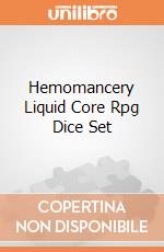Hemomancery Liquid Core Rpg Dice Set giochi
