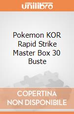 Pokemon KOR Rapid Strike Master Box 30 Buste giochi