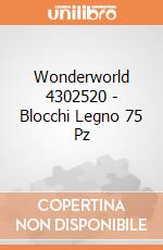 Wonderworld 4302520 - Blocchi Legno 75 Pz gioco di Wonderworld
