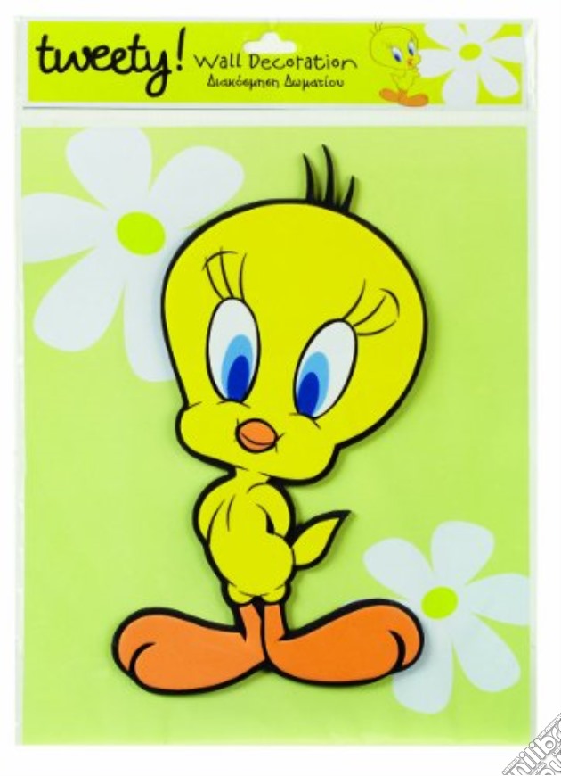 Looney Tunes - Decorazione Per Parete Titti 33x23 Cm gioco di Joy Toy