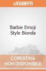 Barbie Emoji Style Bionda gioco di BAM