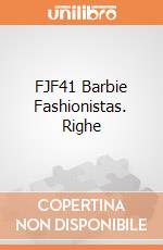 FJF41 Barbie Fashionistas. Righe gioco