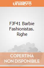 FJF41 Barbie Fashionistas. Righe giochi