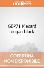 GBP71 Mecard mugan black giochi