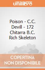 Poison - C.C. Devill - 172 Chitarra B.C. Rich Skeleton gioco