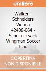 Walker - Schneiders Vienna 42408-064 - Schulrucksack Wingman Soccer Blau gioco