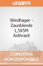 Windhager - Zaunblende 1,5X5M Anthrazit gioco