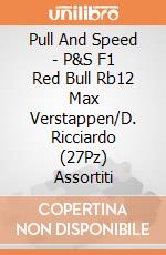 Pull And Speed - P&S F1 Red Bull Rb12 Max Verstappen/D. Ricciardo (27Pz) Assortiti gioco di Carrera