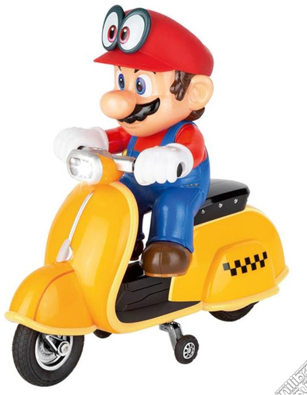 Nintendo: Carrera - R/C 2,4Ghz - Super Mario Odyssey Scooter, Mario gioco di Carrera