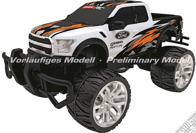 Carrera: R/C - Ford F-150 Raptor, White 2,4Ghz Full Digital Proportionel - Batterie Lithium-Ion 7,4 V - 700Mah, Chargeur 8,4V -500Ma gioco