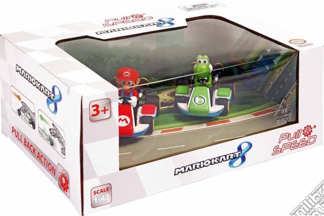 Carrera - Pull & Speed - Mario Kart 8 - Set 2 Pz Mario E Yoshi gioco
