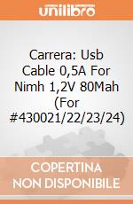 Carrera: Usb Cable 0,5A  For Nimh 1,2V 80Mah (For #430021/22/23/24) giochi