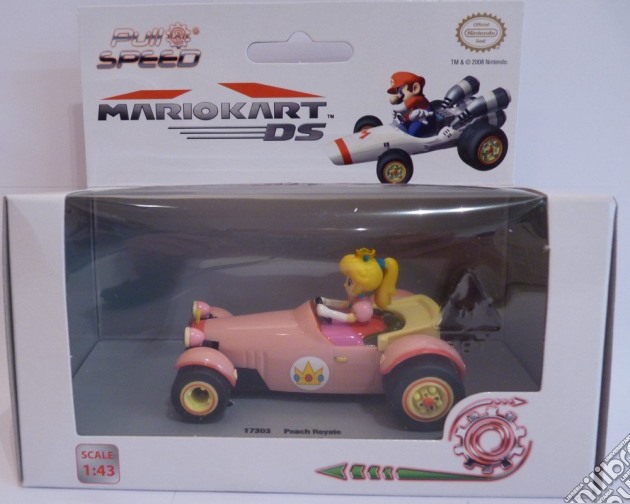Carrera - Pull & Speed - Nintendo Mario Kart Ds - Peach Royale - Scatola 1 Pz gioco