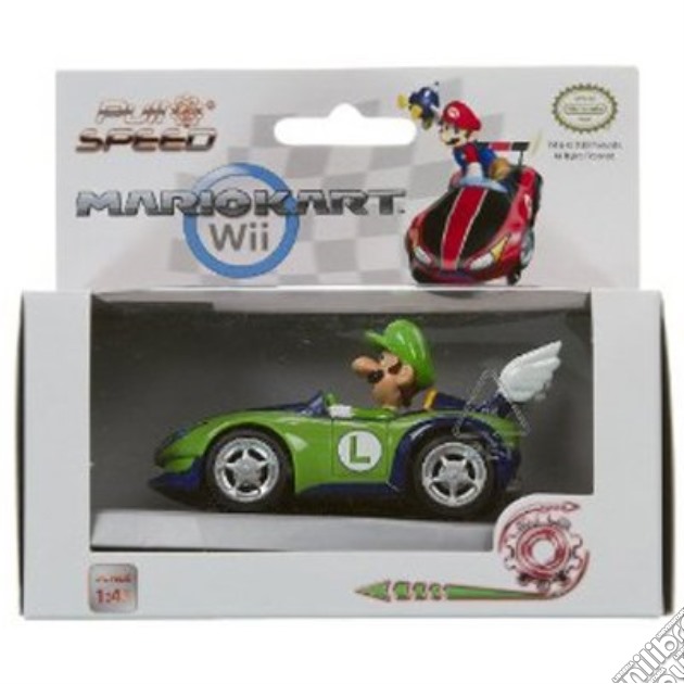 Carrera - Pull & Speed - Nintendo Mario Kart Wii - Wild Wing Luigi - Scatola 1 Pz gioco