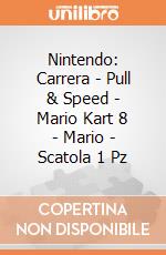 Nintendo: Carrera - Pull & Speed - Mario Kart 8 - Mario - Scatola 1 Pz gioco