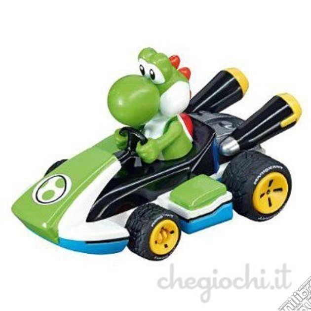 Nintendo: Carrera - Pull & Speed - Nintendo Mario Kart 8 - Yoshi - Scatola 1 Pz gioco