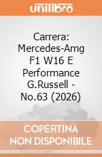 Carrera: Mercedes-Amg F1 W16 E Performance G.Russell - No.63 (2026) giochi