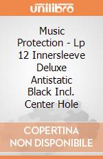 Music Protection - Lp 12 Innersleeve Deluxe Antistatic Black Incl. Center Hole gioco di Music Protection