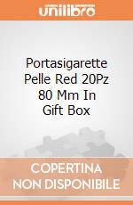 Portasigarette Pelle Red 20Pz 80 Mm In Gift Box gioco di Dal Negro