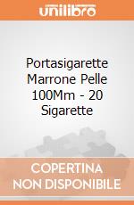 Portasigarette Marrone Pelle 100Mm - 20 Sigarette gioco di Dal Negro