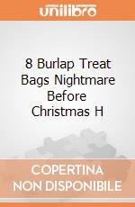 8 Burlap Treat Bags Nightmare Before Christmas H gioco