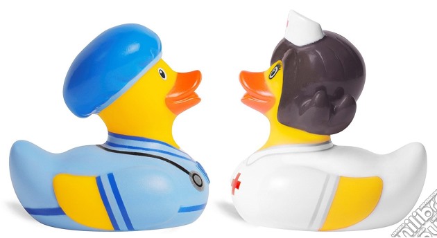 Duck Mini Deluxe Set Doctor & Nurse gioco di Half Moon Bay