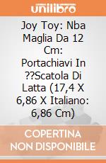 Joy Toy: Nba Maglia Da 12 Cm: Portachiavi In ??Scatola Di Latta (17,4 X 6,86 X Italiano: 6,86 Cm) giochi