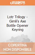 Lotr Trilogy - Gimli's Axe Bottle Opener Keyring giochi