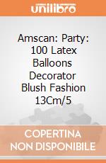 Amscan: Party: 100 Latex Balloons Decorator Blush Fashion 13Cm/5 gioco