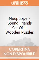 Mudpuppy - Spring Friends Set Of 4 Wooden Puzzles giochi