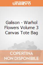 Galison - Warhol Flowers Volume 3 Canvas Tote Bag giochi