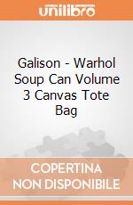 Galison - Warhol Soup Can Volume 3 Canvas Tote Bag giochi