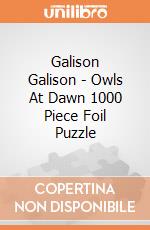 Galison Galison - Owls At Dawn 1000 Piece Foil Puzzle giochi