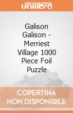 Galison Galison - Merriest Village 1000 Piece Foil Puzzle giochi