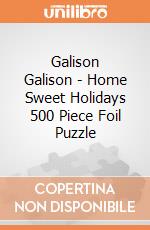 Galison Galison - Home Sweet Holidays 500 Piece Foil Puzzle giochi