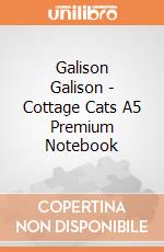 Galison Galison - Cottage Cats A5 Premium Notebook giochi