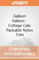 Galison Galison - Cottage Cats Packable Nylon Tote giochi