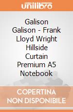 Galison Galison - Frank Lloyd Wright Hillside Curtain Premium A5 Notebook giochi
