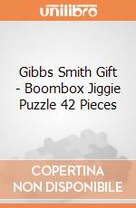 Gibbs Smith Gift - Boombox Jiggie Puzzle 42 Pieces giochi