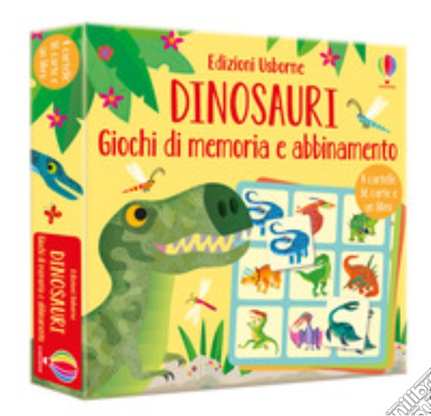 Dinosauri. Giochi di memoria e abbinamento. Con Carte. Con Prodotti vari gioco di Smith Sam