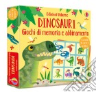 Dinosauri. Giochi di memoria e abbinamento. Con Carte. Con Prodotti vari giochi