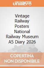 Vintage Railway Posters National Railway Museum A5 Diary 2026 giochi