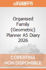 Organised Family (Geometric) Planner A5 Diary 2026 giochi