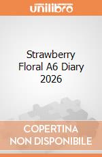 Strawberry Floral A6 Diary 2026 giochi