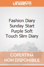 Fashion Diary Sunday Start Purple Soft Touch Slim Diary giochi